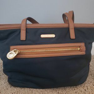 Navy blue tote